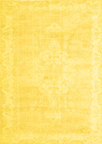 Persian Yellow Traditional Rug, tr3862yw