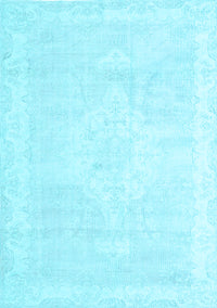 Persian Light Blue Traditional Rug, tr3862lblu