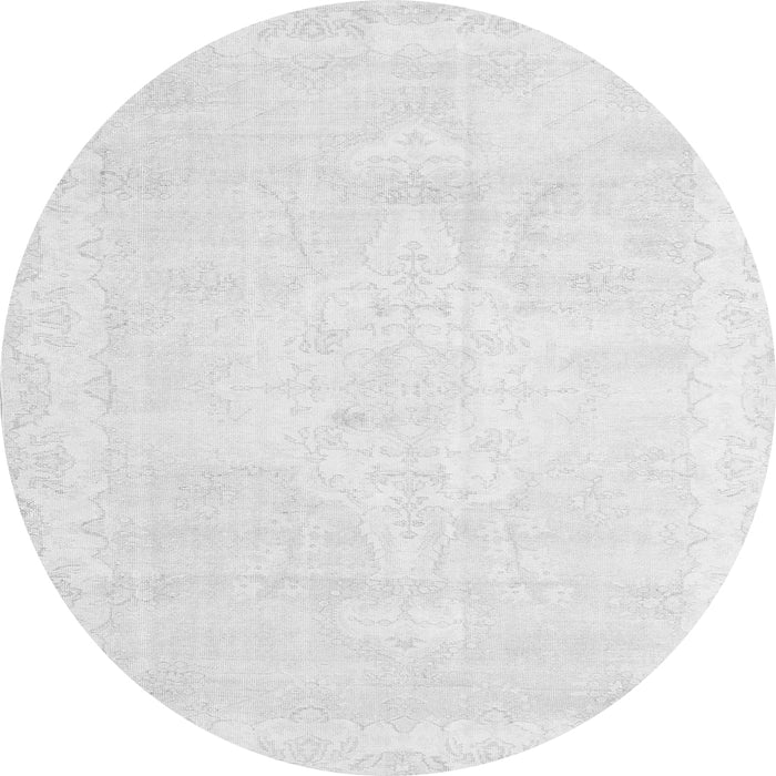 Square Persian Gray Traditional Rug, tr3862gry