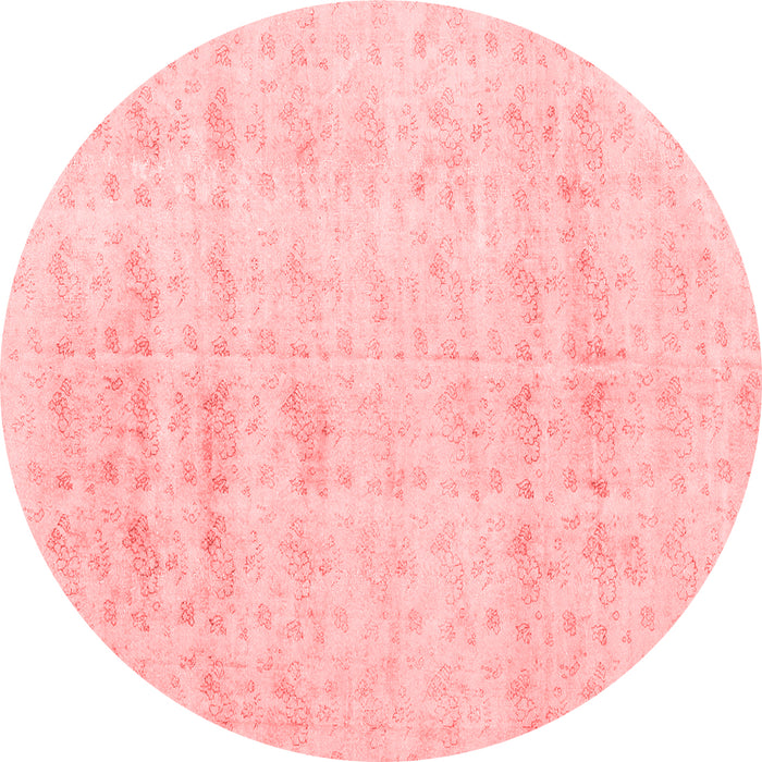 Machine Washable Persian Red Traditional Rug, wshtr3863red