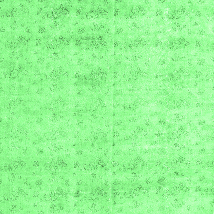 Machine Washable Persian Emerald Green Traditional Area Rugs, wshtr3863emgrn