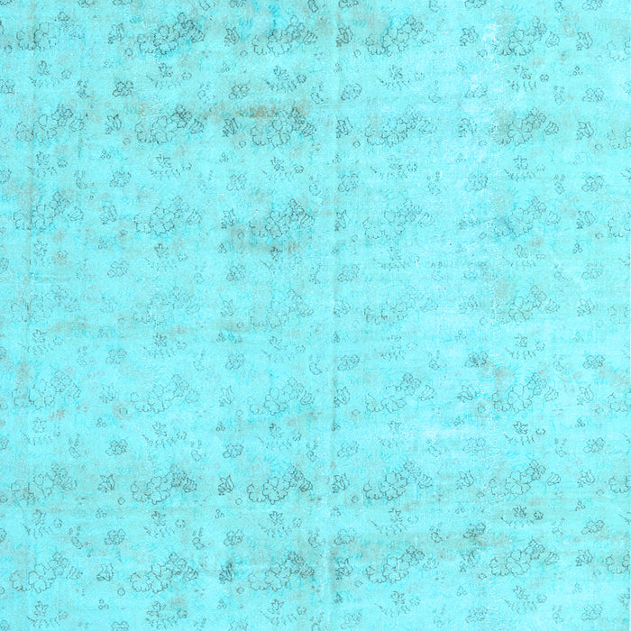 Machine Washable Persian Light Blue Traditional Rug, wshtr3863lblu