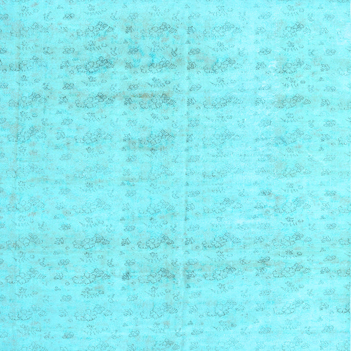 Square Persian Light Blue Traditional Rug, tr3863lblu