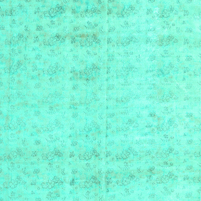 Machine Washable Persian Turquoise Traditional Area Rugs, wshtr3863turq