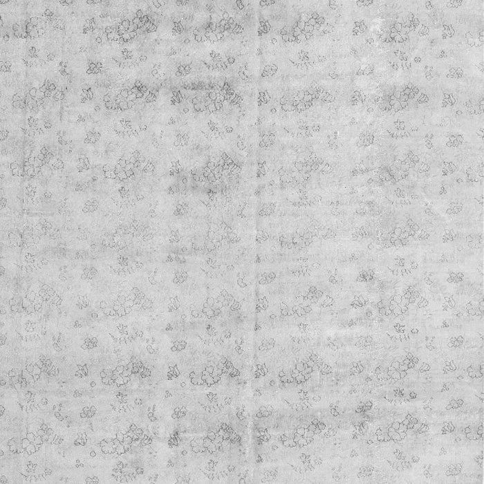 Serging Thickness of Machine Washable Persian Gray Traditional Rug, wshtr3863gry