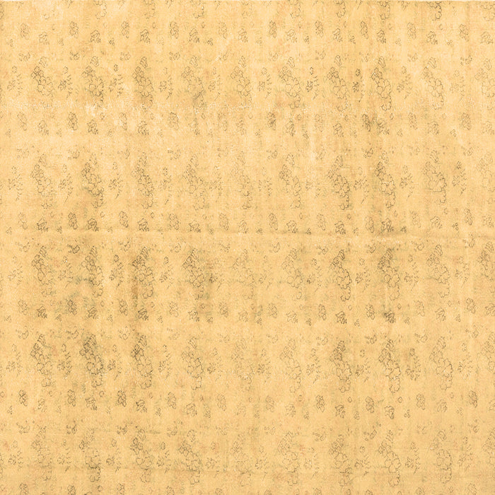 Square Persian Brown Traditional Rug, tr3863brn