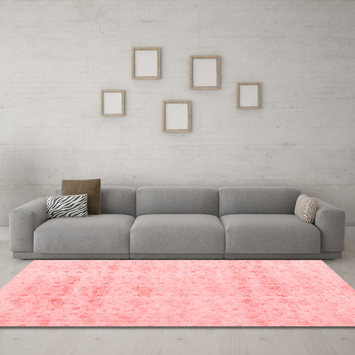 Traditional Red Washable Rugs