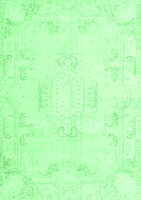 Persian Emerald Green Traditional Rug, tr3864emgrn