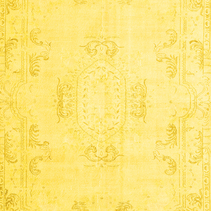 Persian Yellow Traditional Rug, tr3864yw