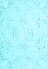 Persian Light Blue Traditional Rug, tr3864lblu