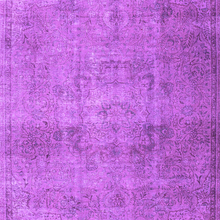 Machine Washable Persian Purple Traditional Area Rugs, wshtr3865pur