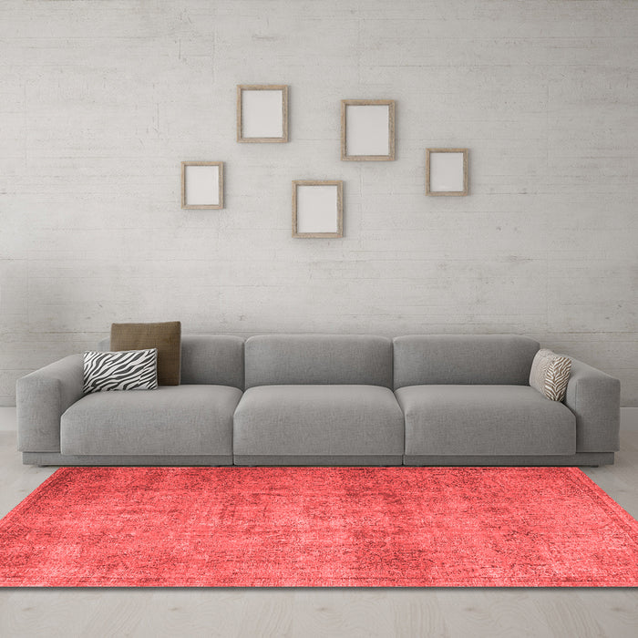 Traditional Red Washable Rugs