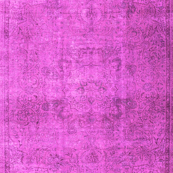 Machine Washable Persian Pink Traditional Rug, wshtr3865pnk