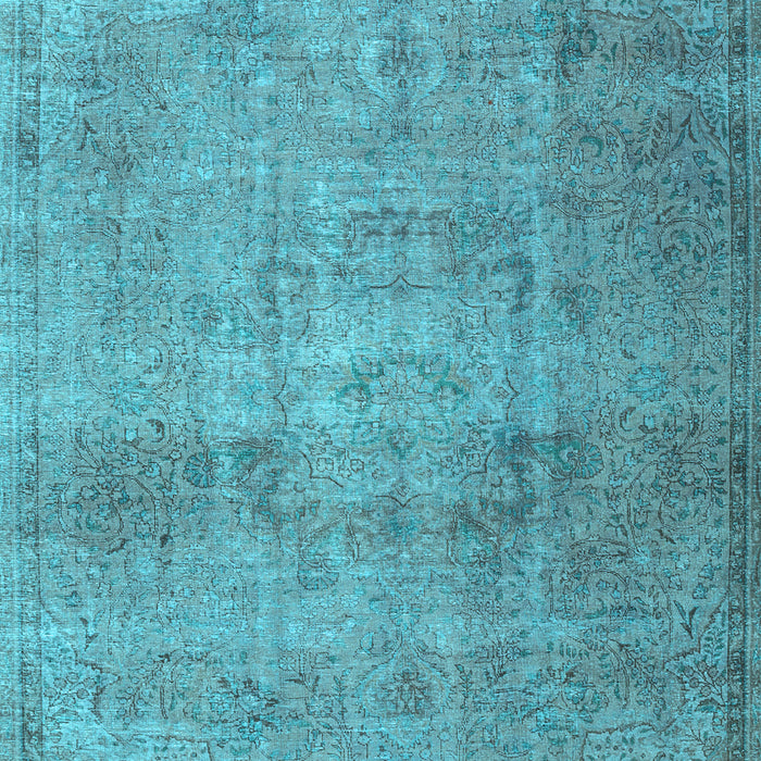 Machine Washable Persian Light Blue Traditional Rug, wshtr3865lblu