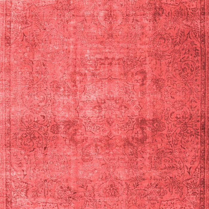 Machine Washable Persian Red Traditional Rug, wshtr3865red