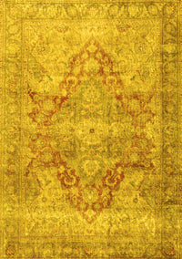 Persian Yellow Traditional Rug, tr3866yw