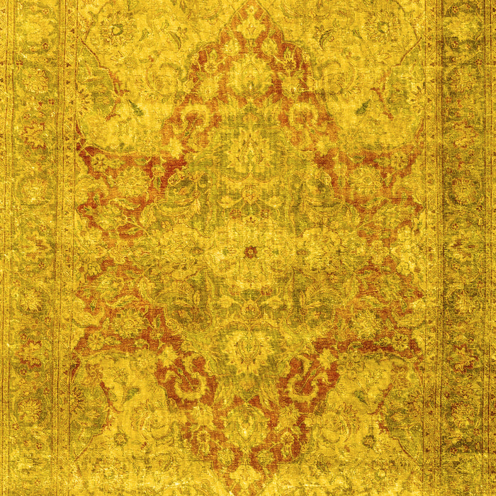 Persian Yellow Traditional Rug, tr3866yw