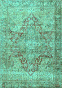 Persian Turquoise Traditional Rug, tr3866turq