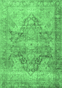 Persian Emerald Green Traditional Rug, tr3866emgrn