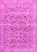 Persian Pink Traditional Rug, tr3867pnk
