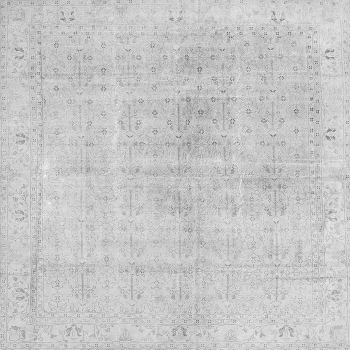 Serging Thickness of Persian Gray Traditional Rug, tr3868gry