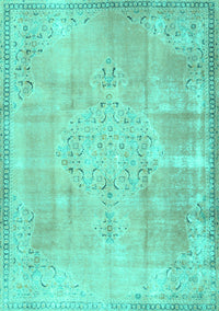 Persian Turquoise Traditional Rug, tr3869turq