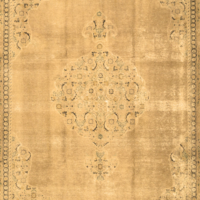 Machine Washable Persian Brown Traditional Rug, wshtr3869brn