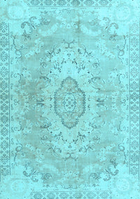 Persian Light Blue Traditional Rug, tr3870lblu