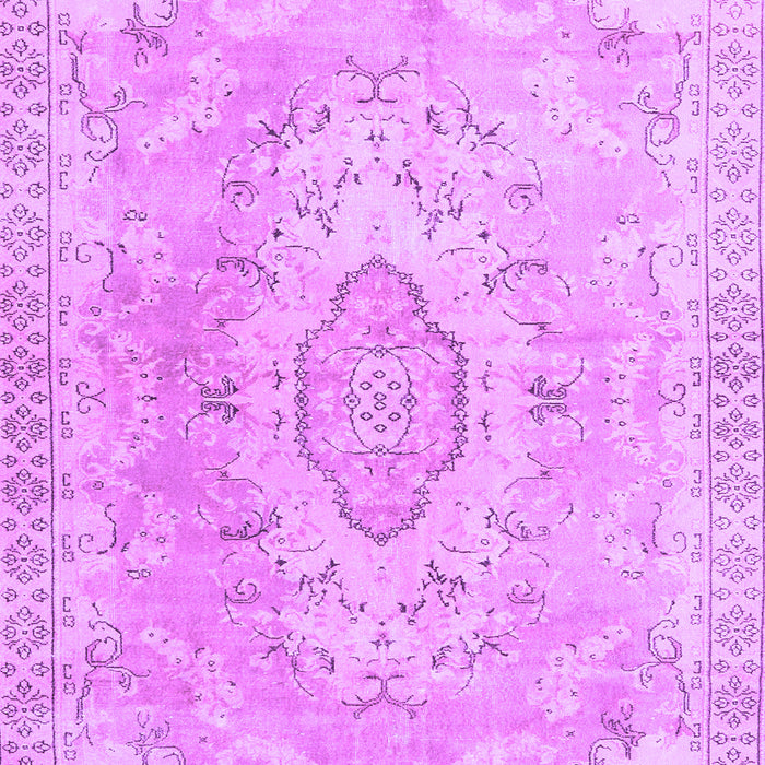Machine Washable Persian Purple Traditional Area Rugs, wshtr3870pur