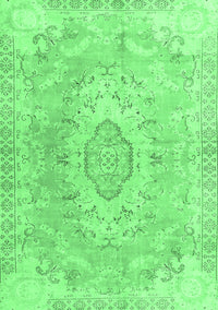 Persian Emerald Green Traditional Rug, tr3870emgrn