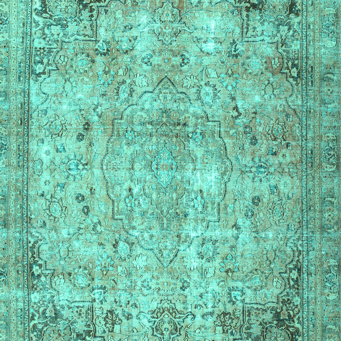 Persian Turquoise Traditional Rug, tr3871turq
