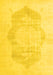 Persian Yellow Traditional Rug, tr3872yw