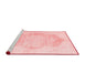 Traditional Red Washable Rugs