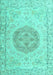 Persian Turquoise Traditional Rug, tr3873turq