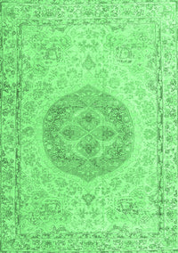 Persian Emerald Green Traditional Rug, tr3873emgrn