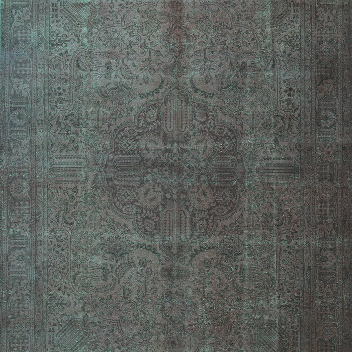 Machine Washable Persian Turquoise Traditional Area Rugs, wshtr3874turq
