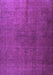 Machine Washable Persian Purple Traditional Area Rugs, wshtr3874pur