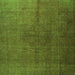 Serging Thickness of Persian Green Traditional Rug, tr3874grn