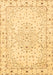 Machine Washable Persian Brown Traditional Rug, wshtr3875brn