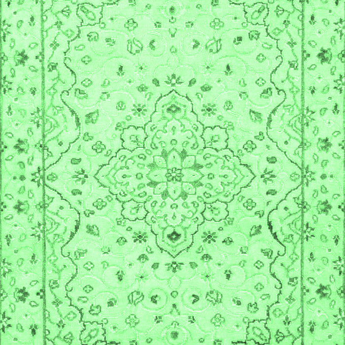 Persian Emerald Green Traditional Rug, tr3875emgrn