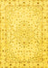 Persian Yellow Traditional Rug, tr3875yw