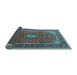 Sideview of Medallion Light Blue Traditional Rug, tr3876lblu