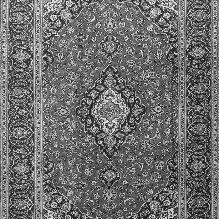 Medallion Gray Traditional Rug, tr3876gry