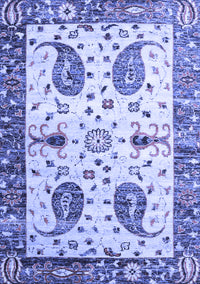 Persian Blue Traditional Rug, tr3877blu