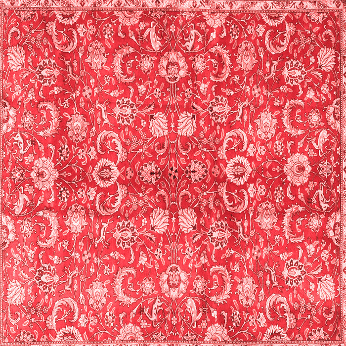 Machine Washable Persian Red Traditional Rug, wshtr3878red