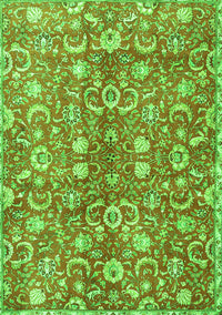 Persian Green Traditional Rug, tr3878grn