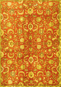 Persian Yellow Traditional Rug, tr3878yw