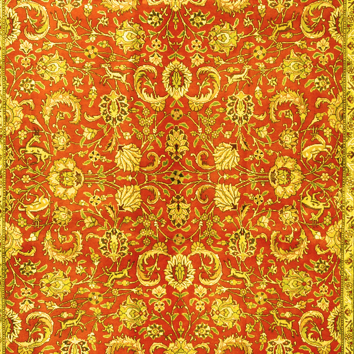 Persian Yellow Traditional Rug, tr3878yw
