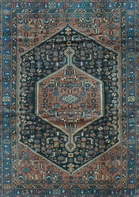 Persian Light Blue Traditional Rug, tr3879lblu