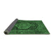 Sideview of Persian Emerald Green Traditional Rug, tr3879emgrn